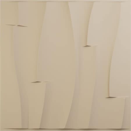 Ekena Millwork 19 5/8in. W x 19 5/8in. H Brick Wave EnduraWall Decorative 3D Wall Panel Covers 2.67 Sq. Ft. WP20X20BVGBE